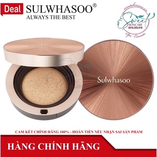 Phấn nước thông đỏ trang điểm chống lão hóa cao cấp mới Timetreasure Radiance Sulwhasoo