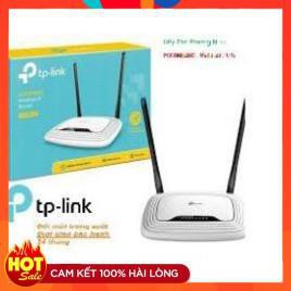 [Chính Hãng] Bộ phát WiFi TpLink WR 841N tốc độ 300Mp với 2 râu Anten bảo hành chính hãng đổi mới trong suốt 24 tháng