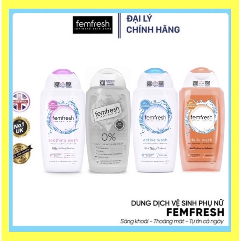 Dung dịch vệ sinh FEMFRESH chính hãng
