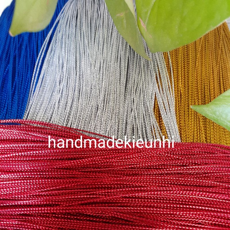 100 mét dây kim tuyến 1mm - Dây gói quà, trang trí giáng sinh , dây treo ảnh, làm handmade