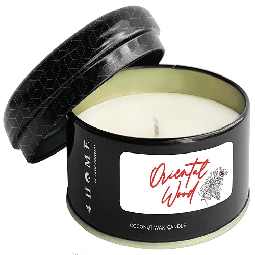 Nến Sáp Dừa 4HOME từ Yankee Candle - Oriental Wood (100g)