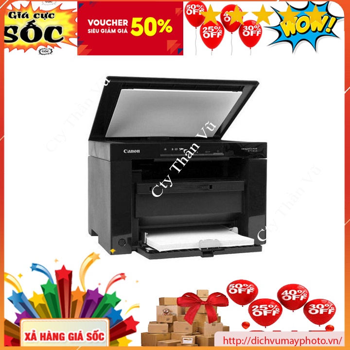 Máy in laser màu Canon LBP7018c đã qua sử dụng chất lượng bản in như mới bền đẹp INECO