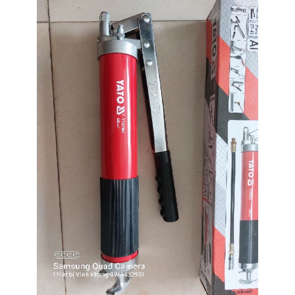 Súng bơm mỡ bằng tay 600cc Yato, model Yato YT-07042