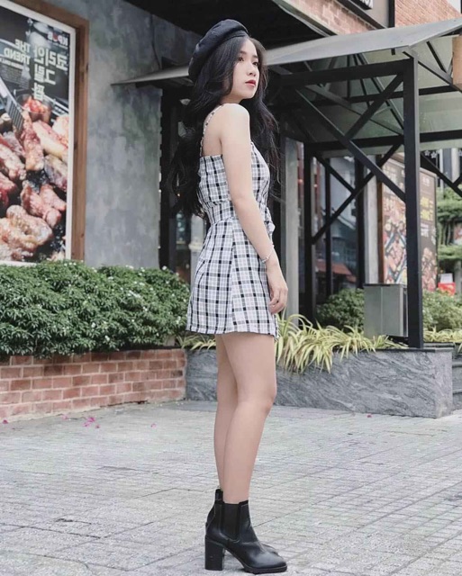 Váy Lilith Design kẻ sọc