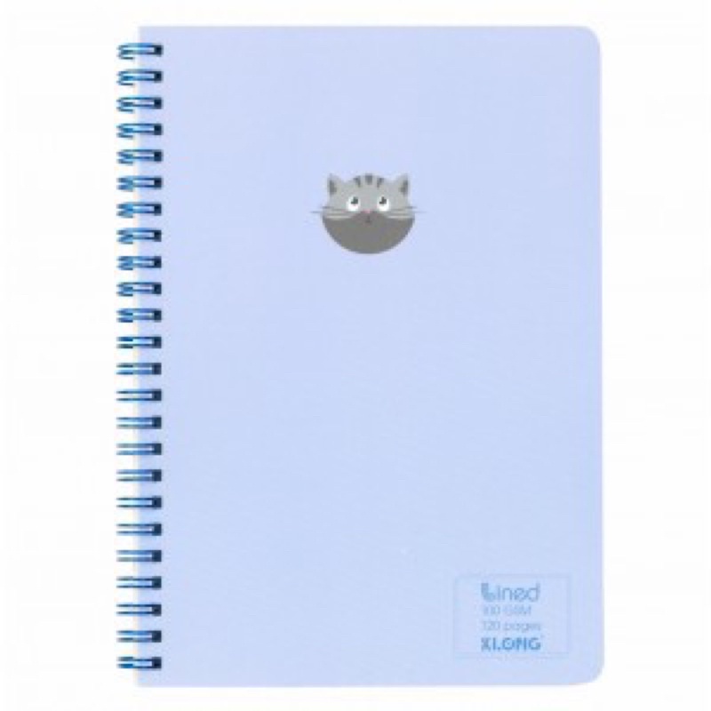 Sổ lò xo kép Klong kẻ ngang Lined 120 trang A5 100/76; MS: 537