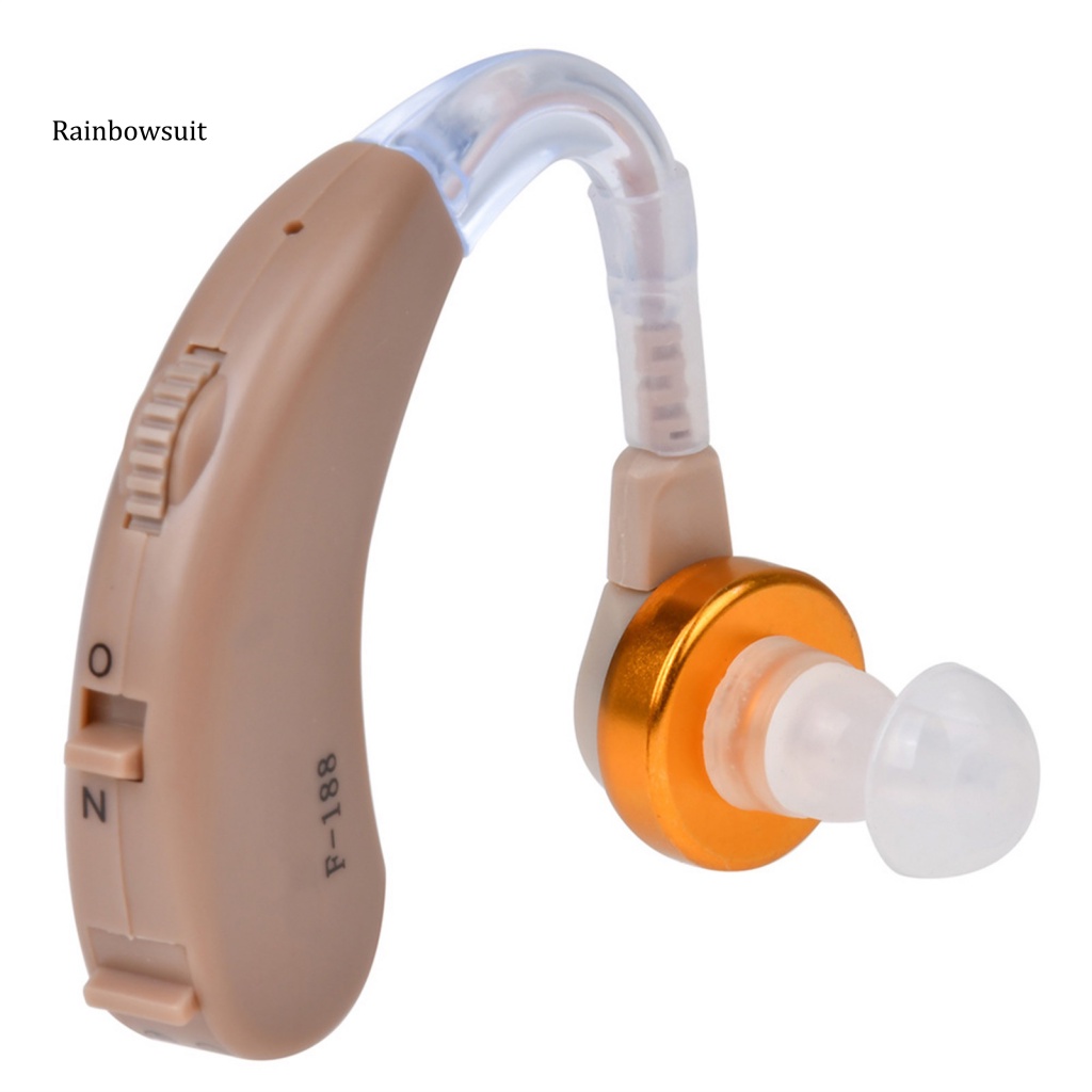 Máy Khuếch Đại Âm Thanh Tai F188 Nois-Red Có Giác Hút Phía Sau Thoải Mái