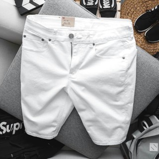 quần short jean nam levis đen trắng