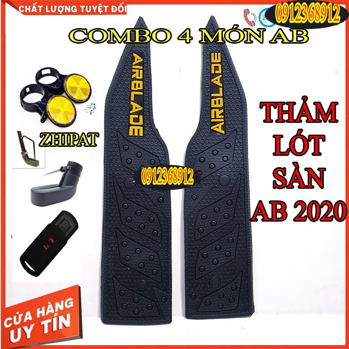COMBO 4 MÓN CHO XE AIR BLADE 2017-2020 ( CHỌN ĐÚNG PHÂN LOẠI XE AB)