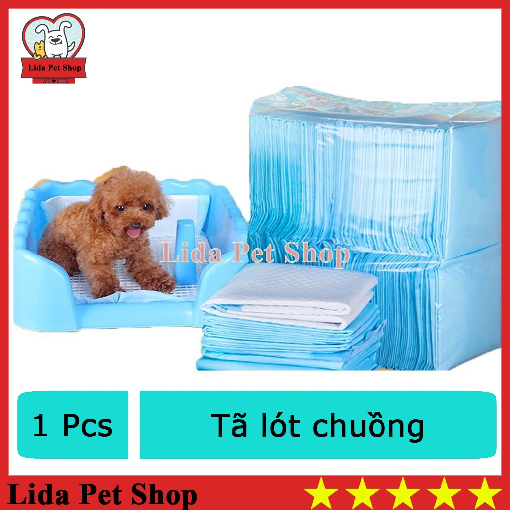 1 miếng Tã lót chuồng - Giấy vệ sinh cho chó mèo - Đồ Thú Cưng - Lida Pet Shop