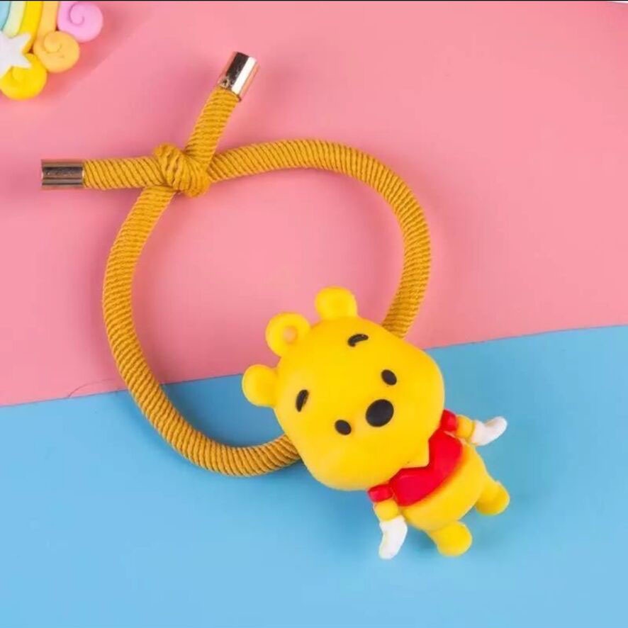 Donald Duck Dây Cột Tóc Cao Su Hình Chuột Mickey Minnie / Vịt Donald Dễ Thương