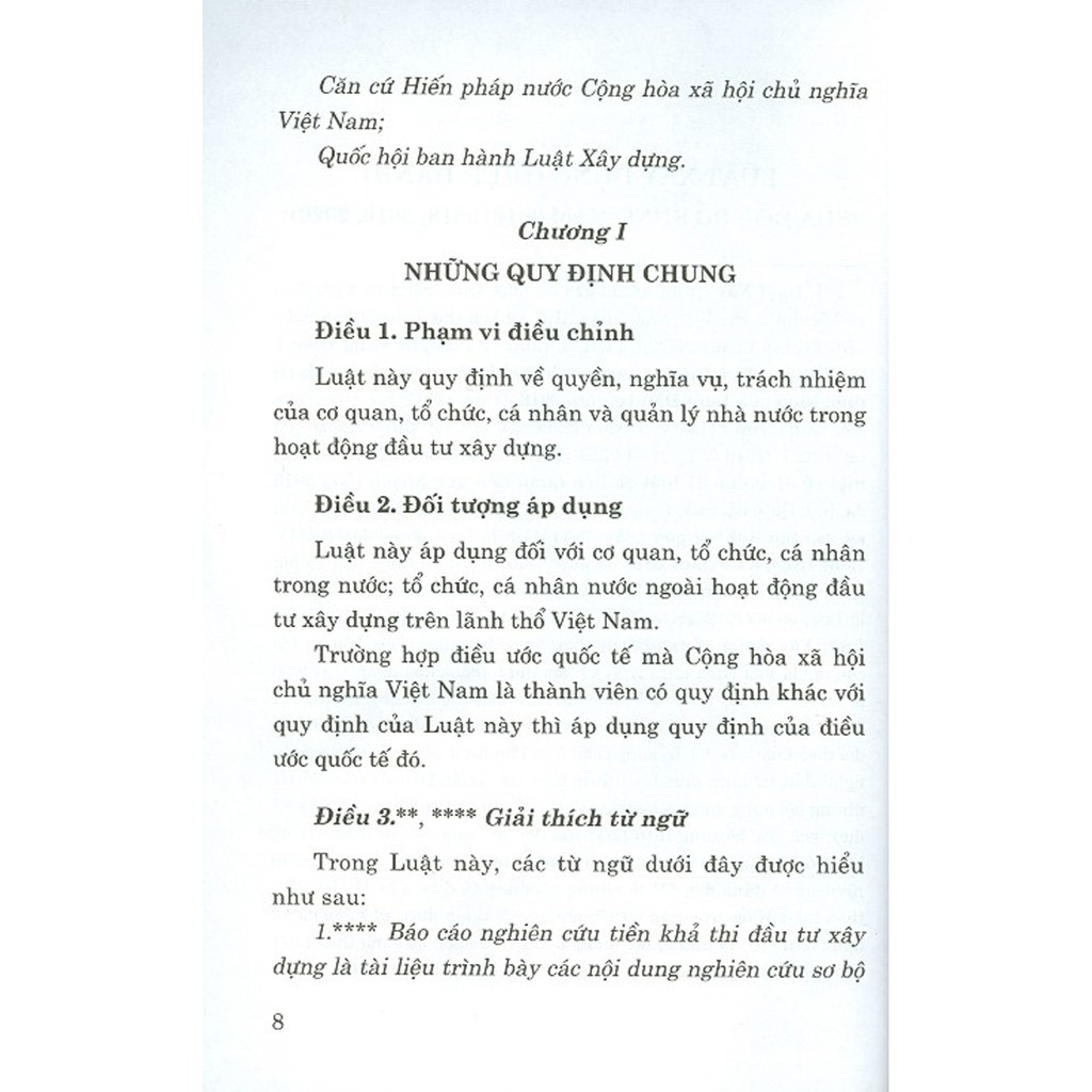 Sách - Luật Xây Dựng (Hiện hành) (Sửa đổi, bổ sung năm 2016, 2018, 2019, 2020)