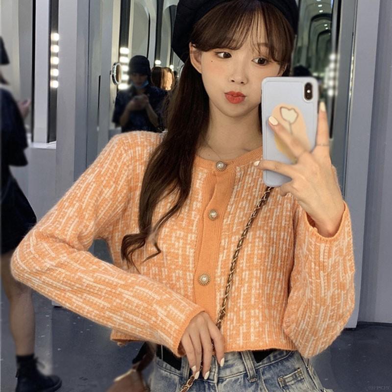 Áo Khoác Cardigan Dệt Kim Form Rộng In Họa Tiết Thời Trang Xinh Xắn Cho Nữ | BigBuy360 - bigbuy360.vn