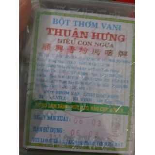 [FREESHIP 99K TOÀN QUỐC Bột thơm vani Thuận Hưng 1 hộp 100 ống