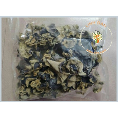 Mộc nhĩ rừng khô, nấm mèo khô Tây Bắc - Loại ngon