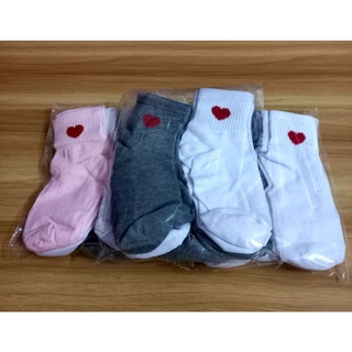 Combo 5 đôi tất nữ cổ tim dày đẹp