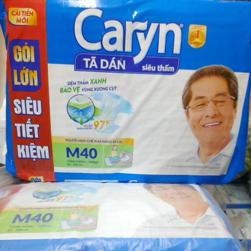 Tã dán Caryn M40 Mẫu mới