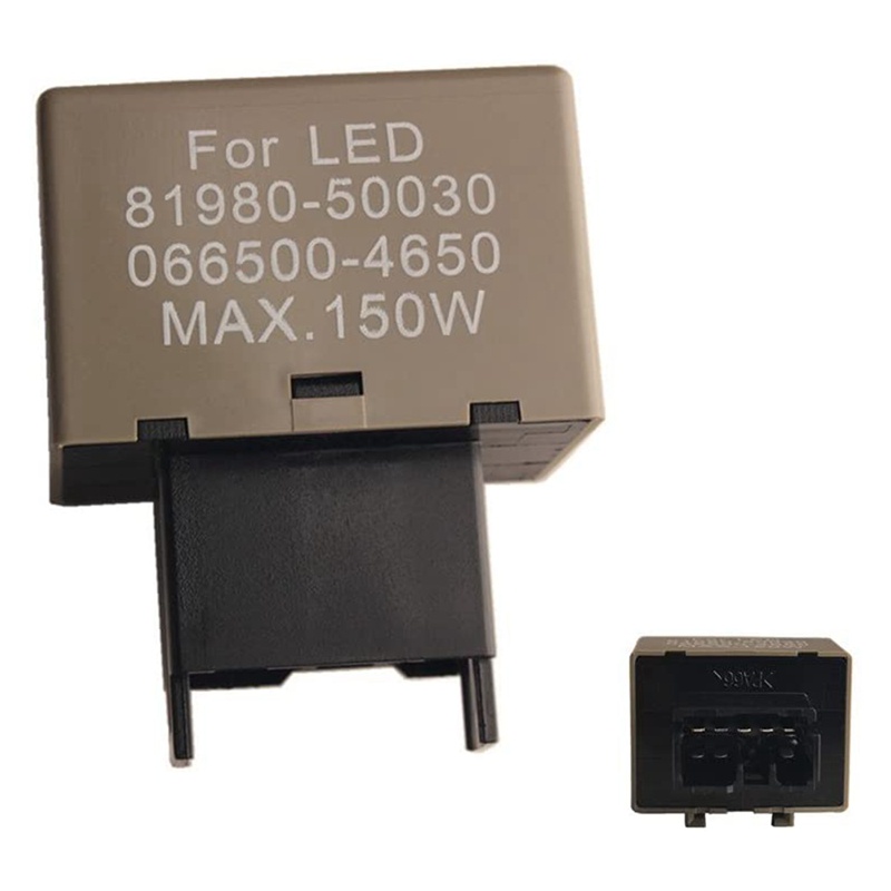 Rơ Le Đèn Nhấp Nháy Điện Tử 8-Pin Cho Toyota Lexus LED 81980-50030 066500-4650