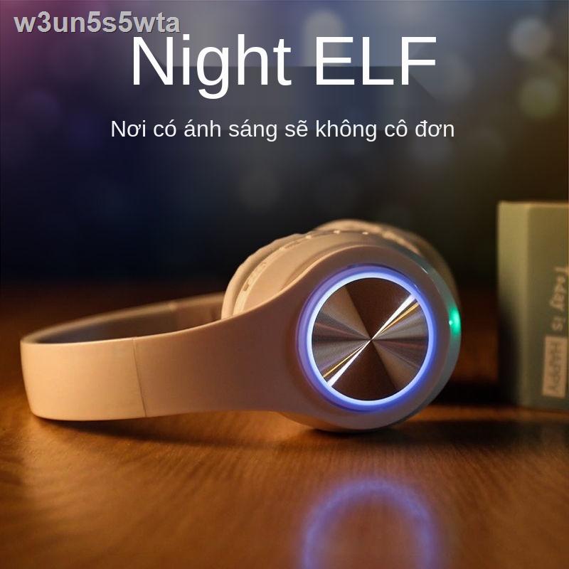 (Date mới)24 giờ nghe chất lượng âm thanh cao tai Bluetooth điện thoại di động không dây thể thao dễ thương trọn gói cho