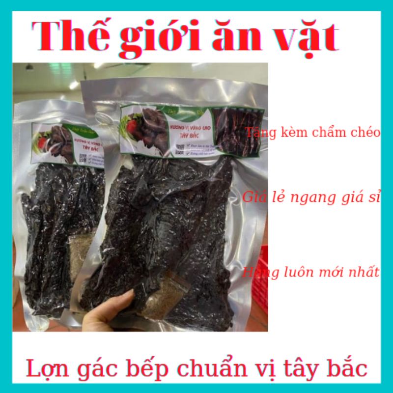 (500g) Lợn gác bếp Tây bắc tặng kèm chẩm chéo