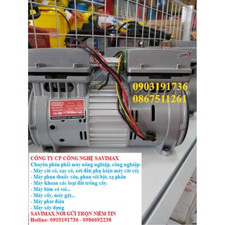 Đầu nén khí không dầu Oshima OS 550 dùng cho máy nén khí 1HP không dầu - OS550