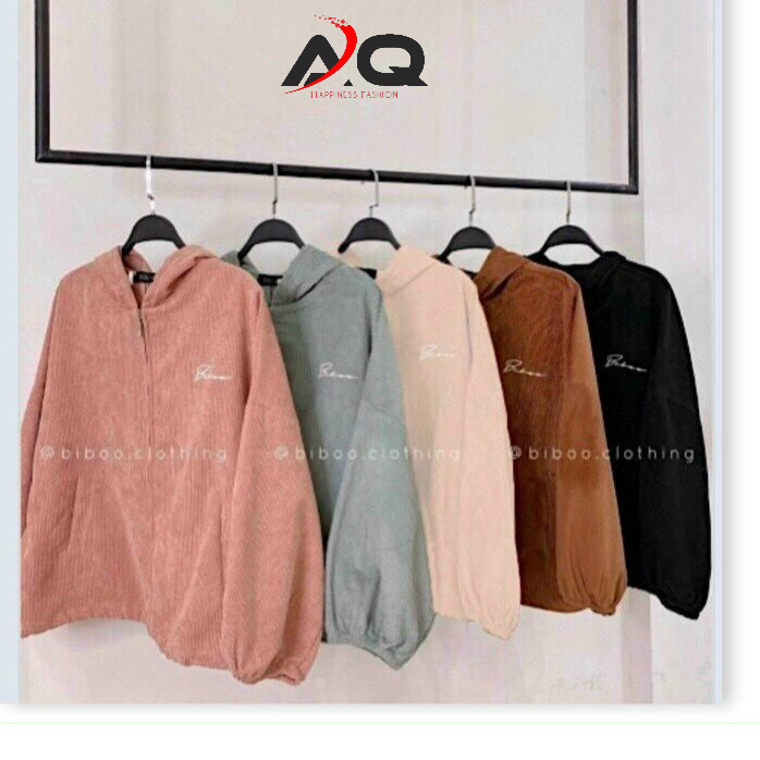 Áo Khoác varsity nhung tăm áo bomber Kaki Nam Nữ Vàng Cao Cấp Bao Nhiều Màu KK028 - QSTORE
