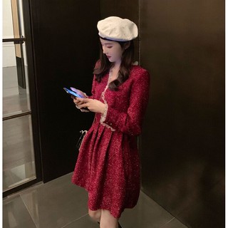 Đầm Blingbling Vạt Chéo