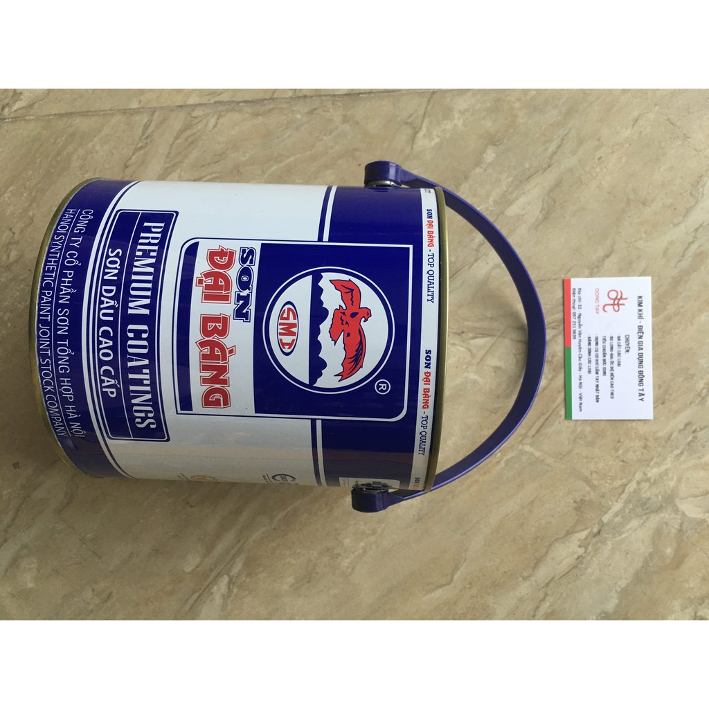 Sơn dầu màu ghi/xám Đại Bàng AK G-01 1KG - 3KG thích mê ly