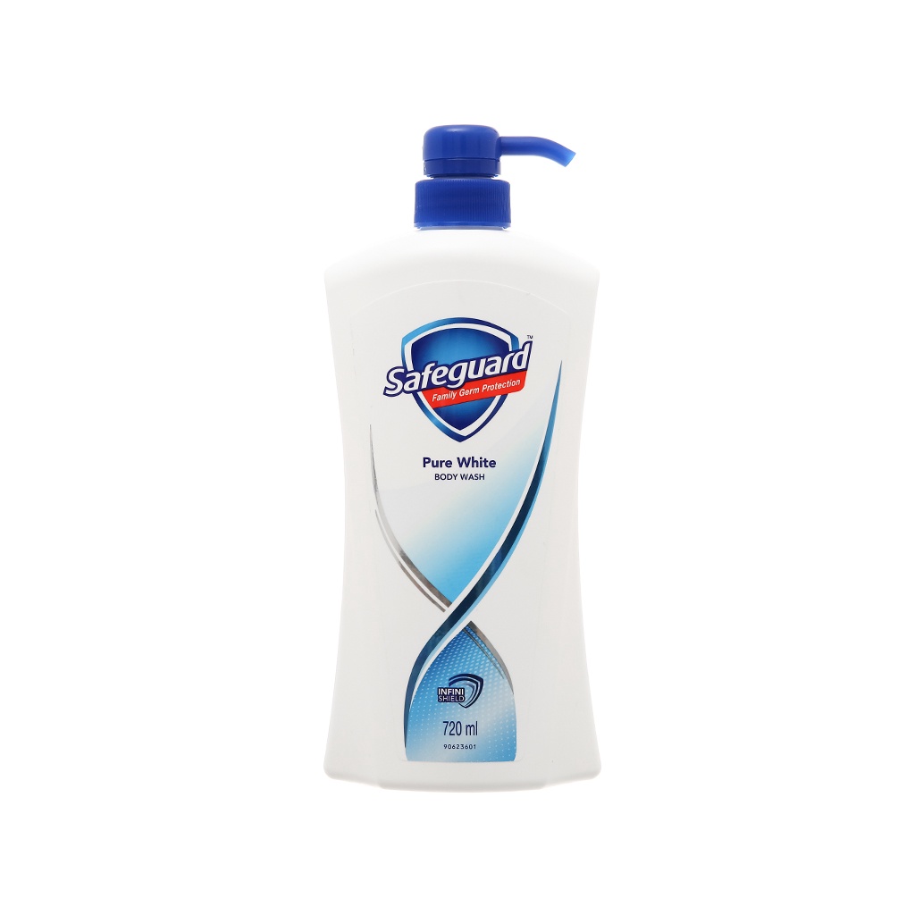 Sữa tắm Safeguard sạch khuẩn trắng tinh khiết 720ml