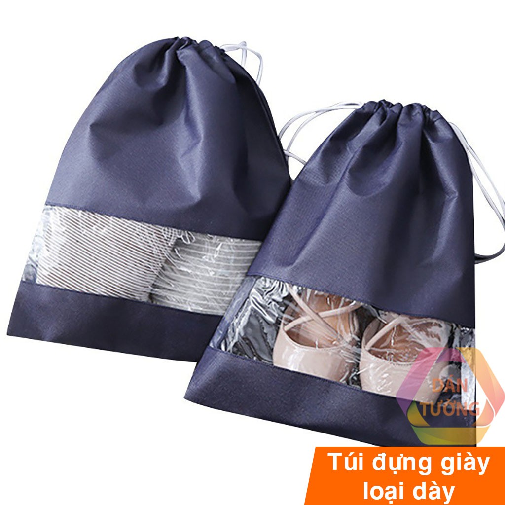  Túi đựng giày dép chống bụi, túi đựng giầy thể thao , du lịch chất liệu dày, đẹp _T25