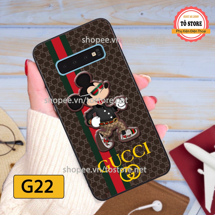 Ốp lưng Samsung S10 / Samsung S10 PLus / Samsung S10E / Samsung S10 5G in hình GC/LV/DIOR cao cấp, chất lượng