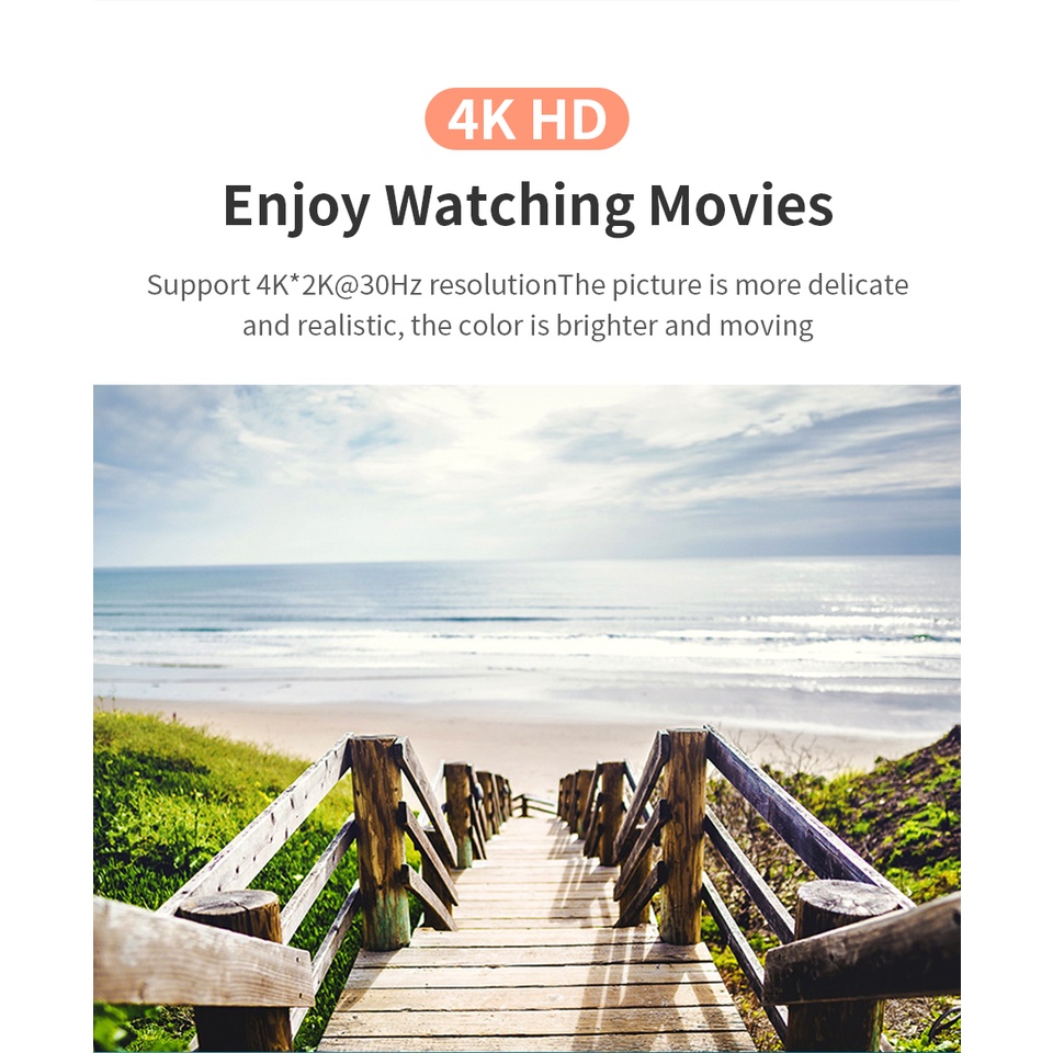 Bộ chia cáp HDMI 4K 2K 4 trong 1 HD 1080P dành cho PS4/laptop/máy tính/TV/máy chiếu