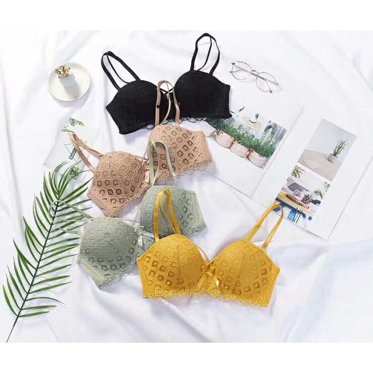 Áo Ngực Phối Ren Quyến Rũ Cho Nữ 2019