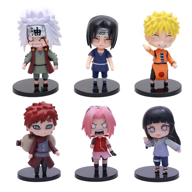 Mô hình Action figure Naruto &amp; friends đế đen