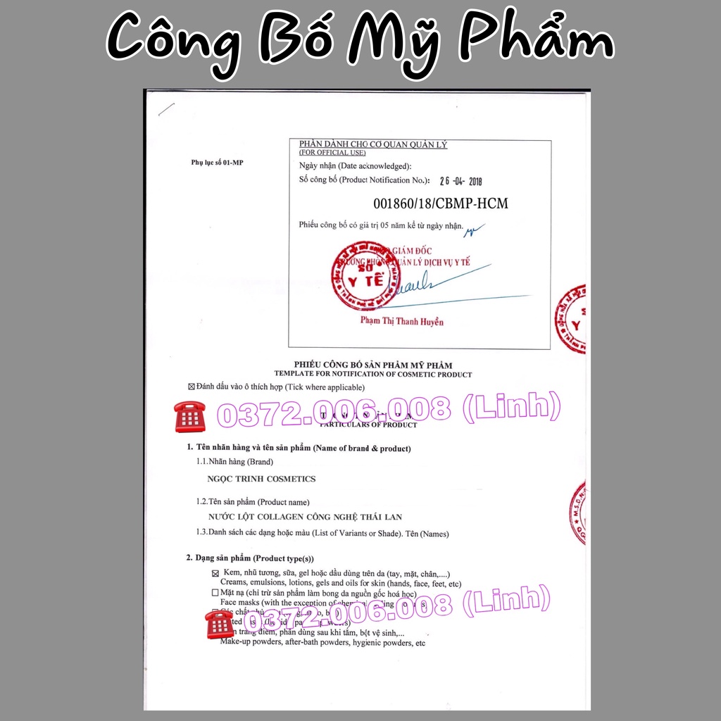 Tặng Kem Dưỡng | COMBO 2 Hộp Lột Da Collagen Công Nghệ Thái Lan | Thay da sinh học