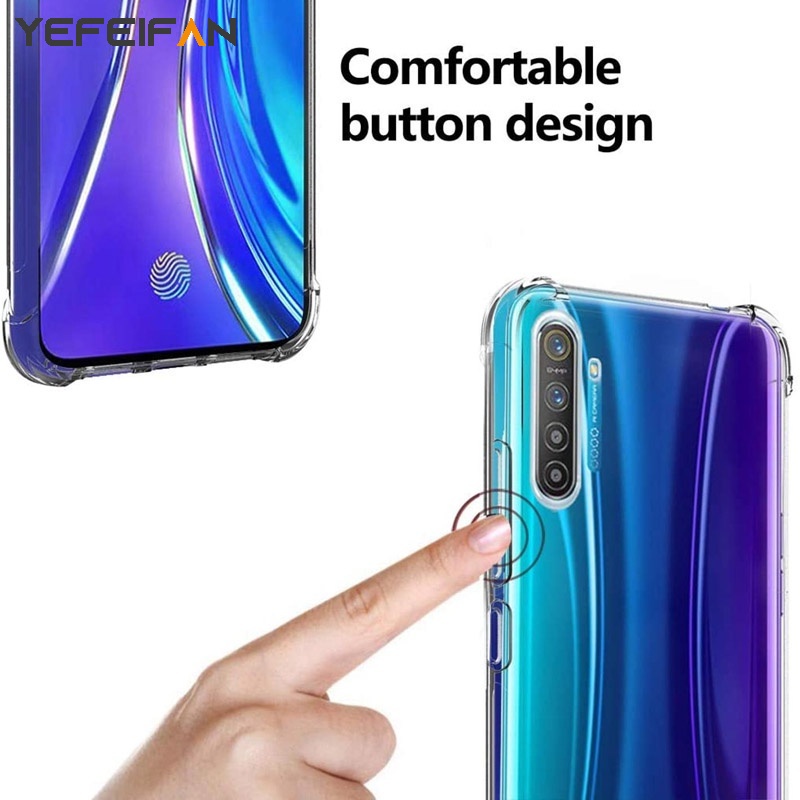 Ốp Điện Thoại Cho Realme 9 Pro 8i 9i C35 Narzo 50A Prime 50i 50 9 Pro+ FreeFire GT Neo2 2 Pro C25S C21Y C21 C25 C25 C25Y C20 C11 2021 Nắp lưng silicon chống va đập