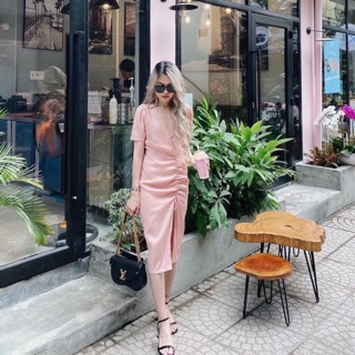 Đầm rút dây xẻ tà