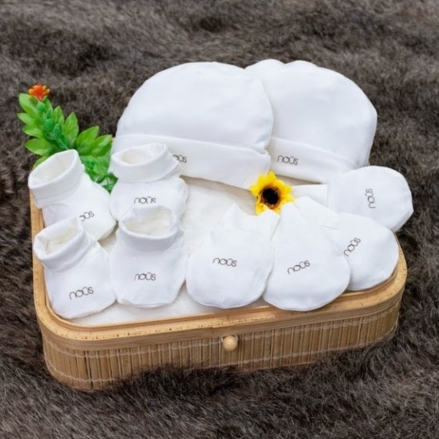 Set 2 Mũ, Set Bao Tay, Set Bao Chân Nous
