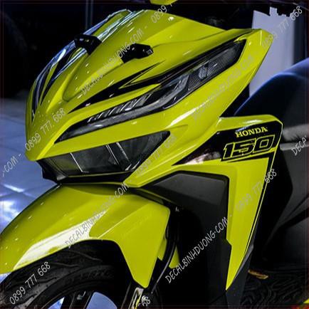 Tem Trùm Xe Máy - Tem Trùm Vario 125/150 Xanh Lá Nổi Bật