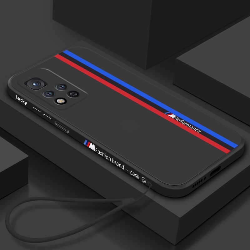 Ốp Redmi Note 11/Note11S/ Note 11 Pro 5G điện thoại silicon có dây cầm cho