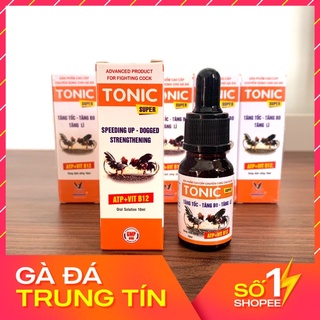 Super tonic chai 10ml tăng cường thể lực cho gà đá