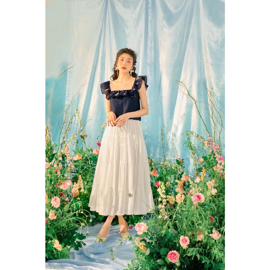 OLV - Chân váy Tiered Skirt in White