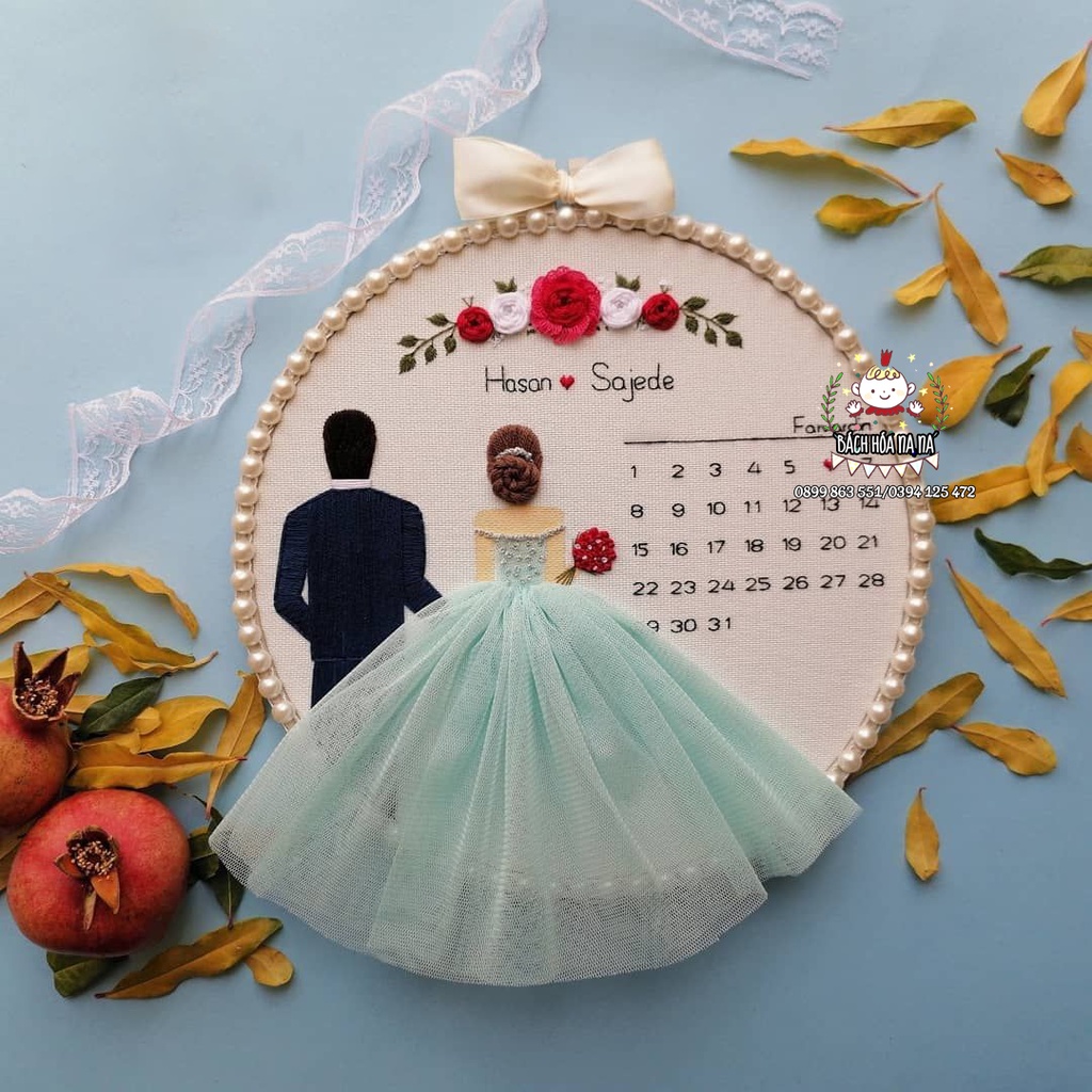 Chuỗi hạt nhựa ABS Đẹp trang trí set thêu làm đồ handmade phụ kiện may vá thủ công decor quà tặng - Bách hóa Na Na