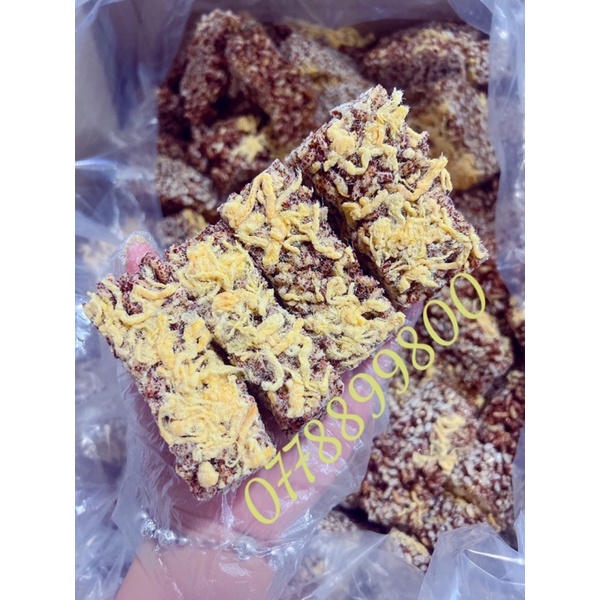 THANH GẠO LỨT CHÀ BÔNG ( 500gram)