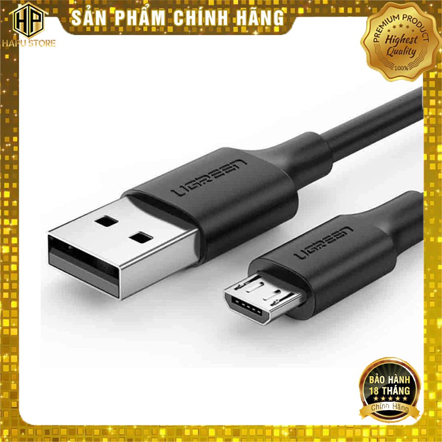 Cáp sạc USB 2.0 to Micro USB Ugreen 60134 - 60137 chính hãng - Hapustore