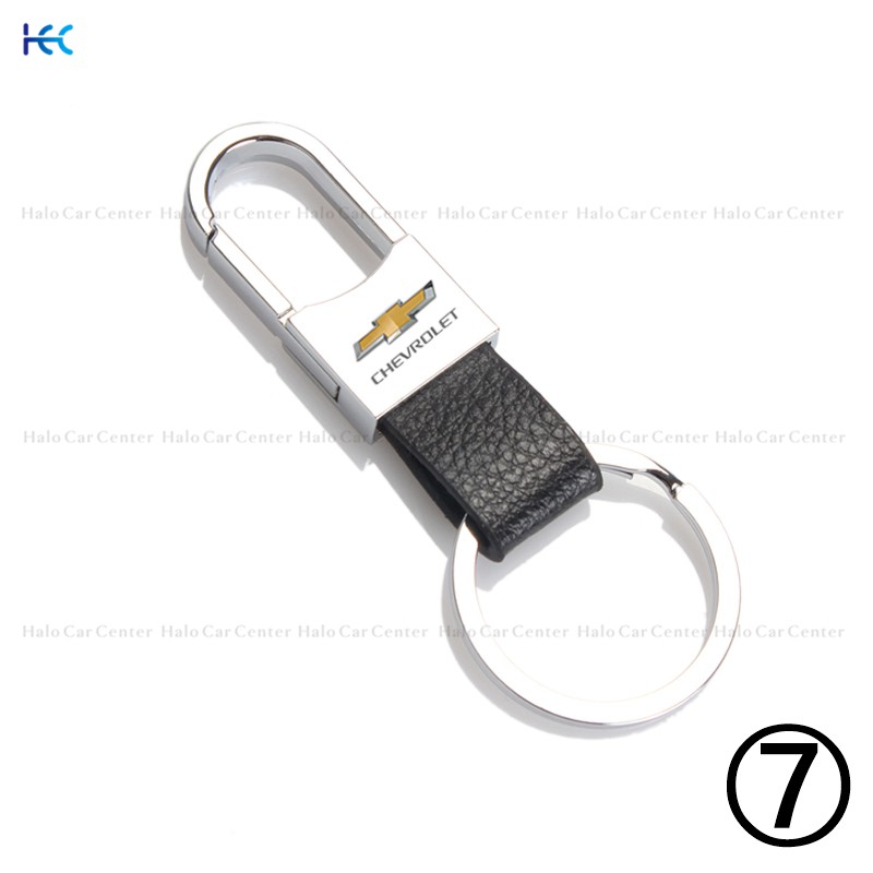 Bộ móc chìa khóa hợp kim kim loại chất lượng cao hình logo xe hơi Chevrolet