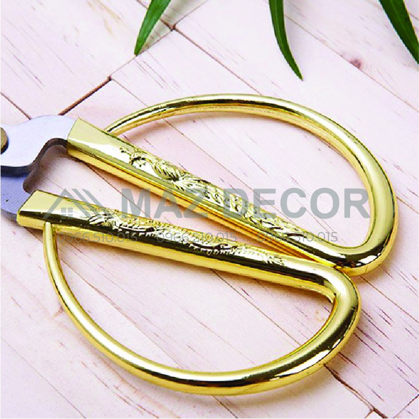 [Sỉ] Kéo rồng phượng cán vàng đa năng siêu sắc inox dày dặn đẹp giá rẻ tiện lợi