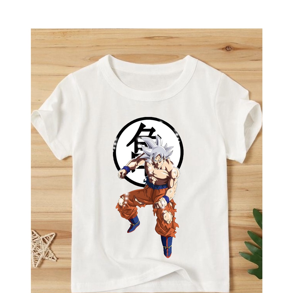áo songoku dragonball 7 viên ngọc rồng bé trai nhân vật anime dễ thương cotton co giãn dễ chịu mát mẻ
