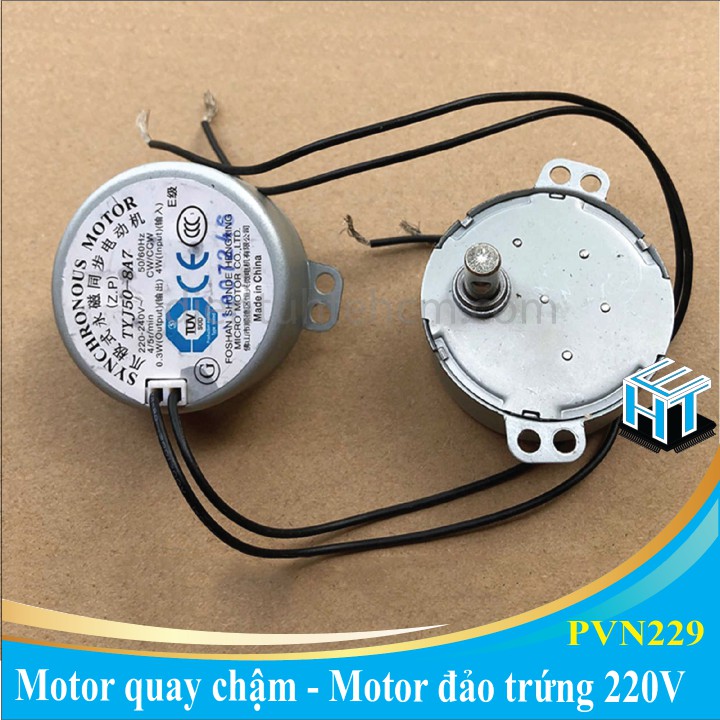 Motor quay chậm - Motor đảo trứng 220V