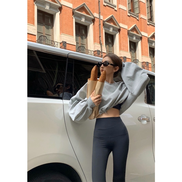 Áo Sơ Mi Dáng Ngắn Phong Cách Hong Kong Cá Tính