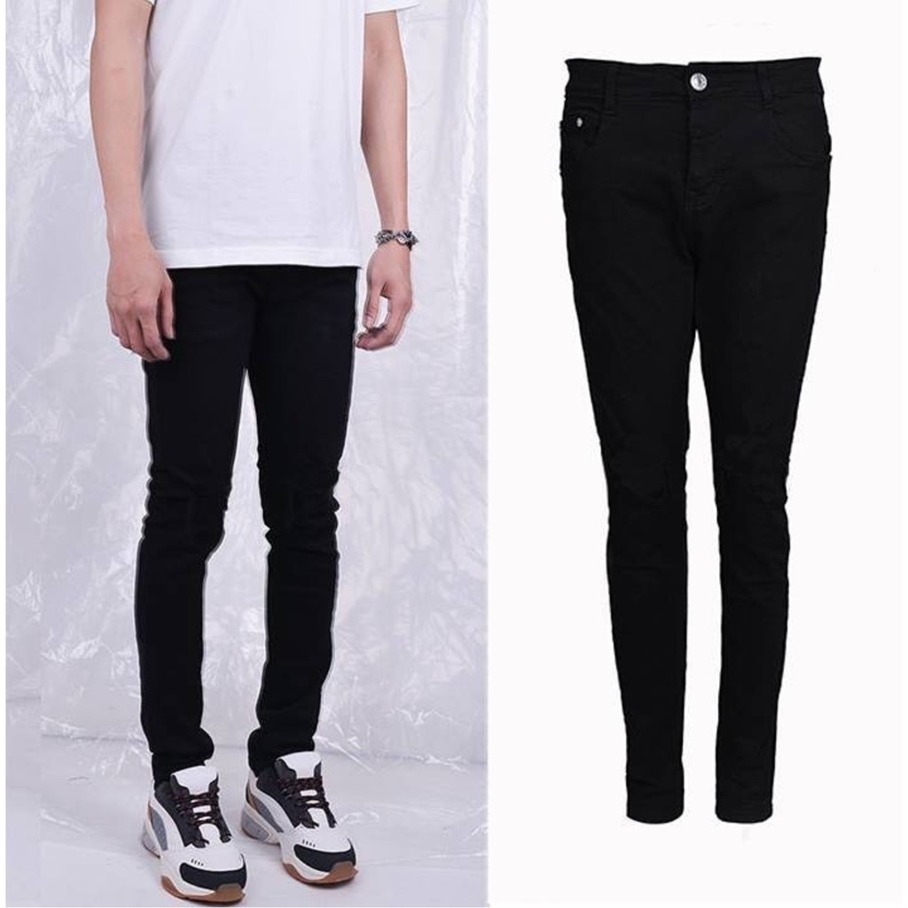 Quần SKINNY JEANS BASIC in Black UNISEX